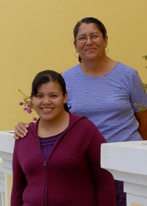 Karla and her mother, Sra. Evangelina