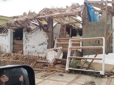 Hurricane Odile damage Todos Santos