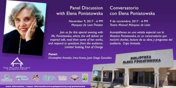Panel Discussion Elena Poniatowska